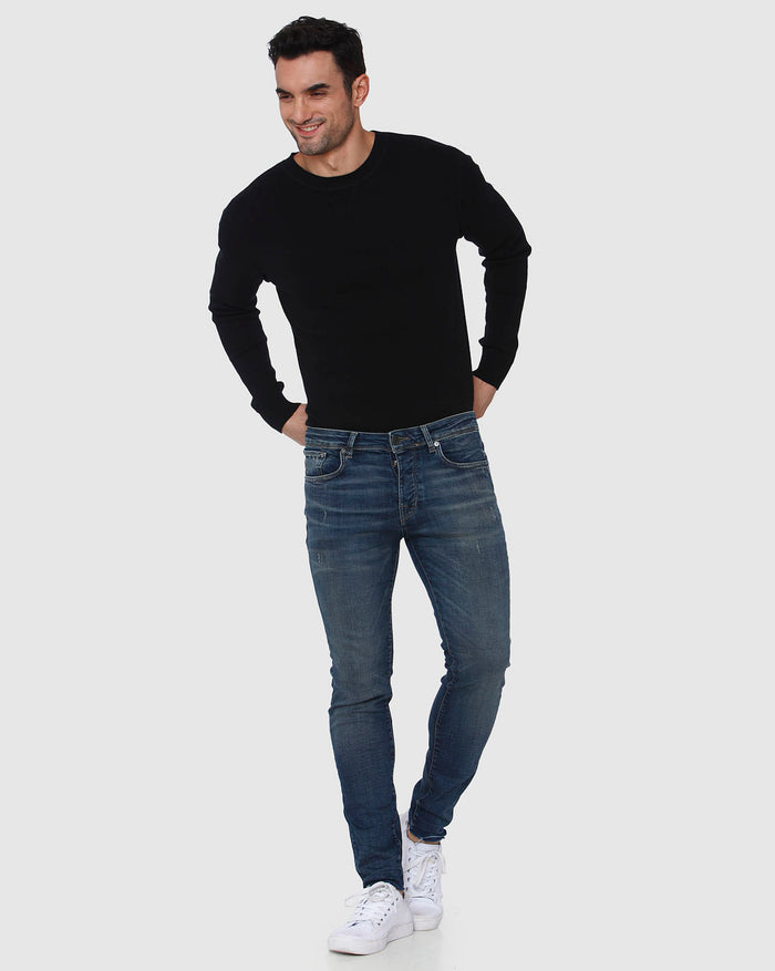 Blue Skinny Fit Jeans