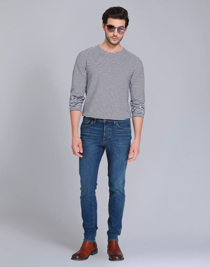 Blue Skinny Fit Jeans