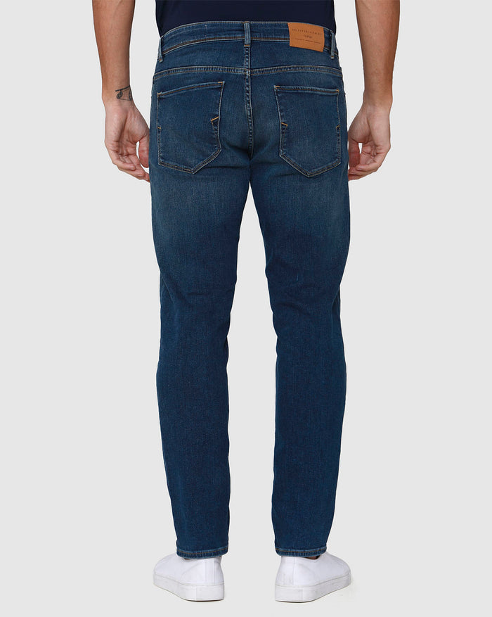 Blue Straight Fit Jeans