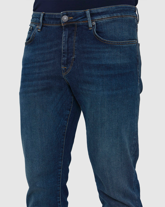 Blue Straight Fit Jeans
