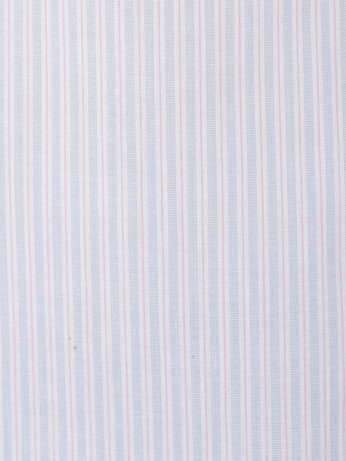 Blue Striped Full Sleeves Shirt