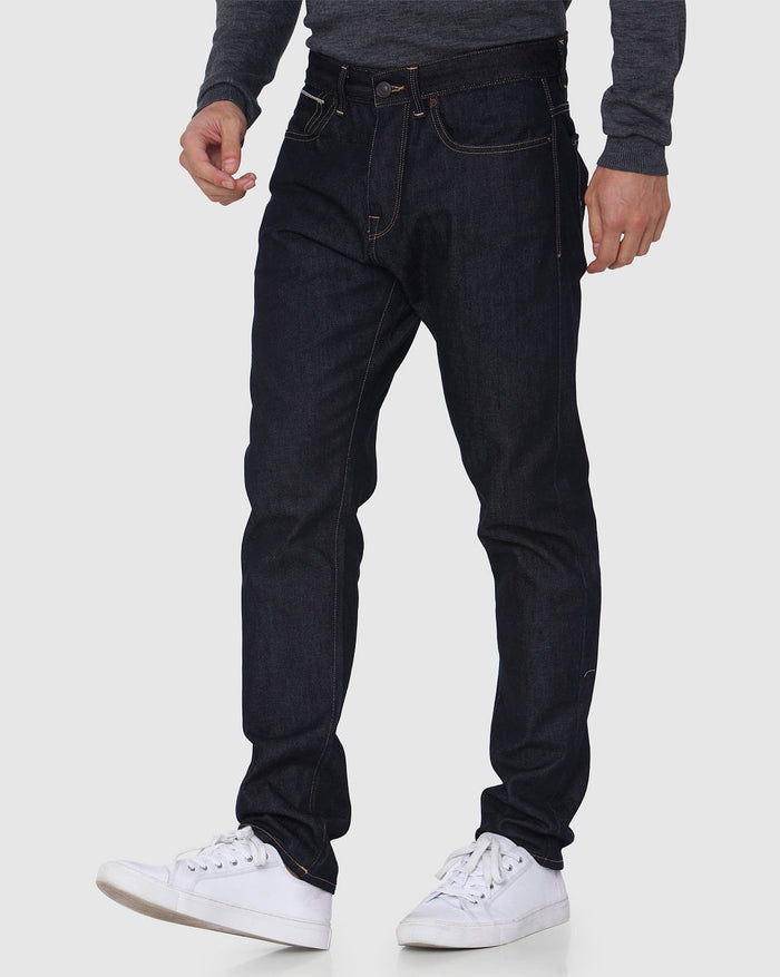 Blue Tapered Fit Jeans