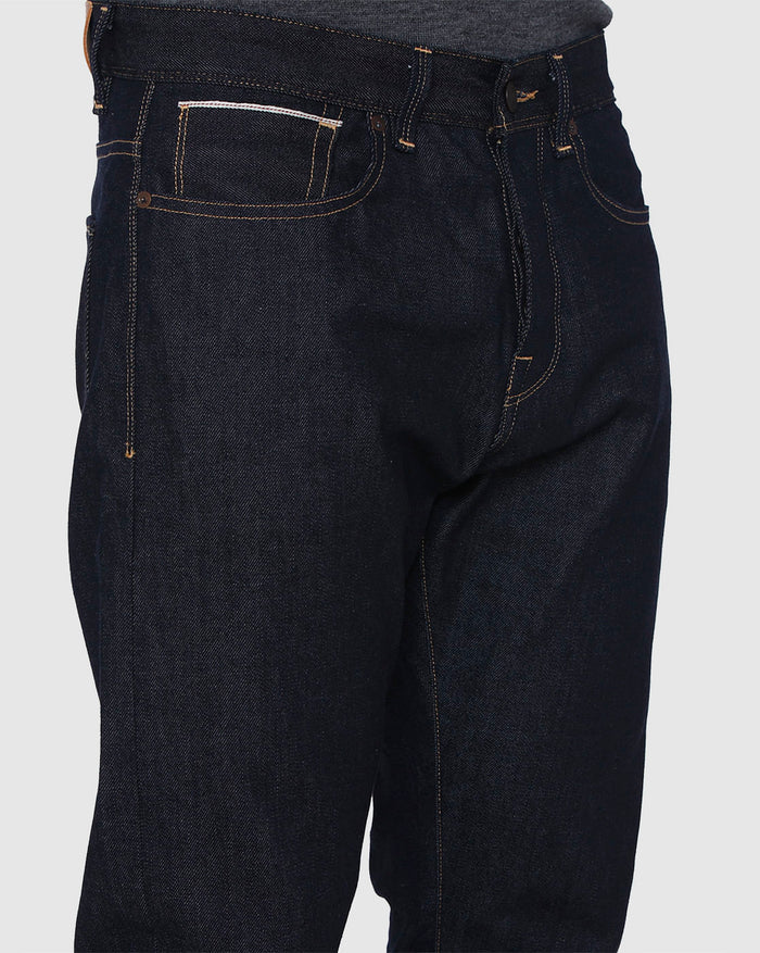 Blue Tapered Fit Jeans