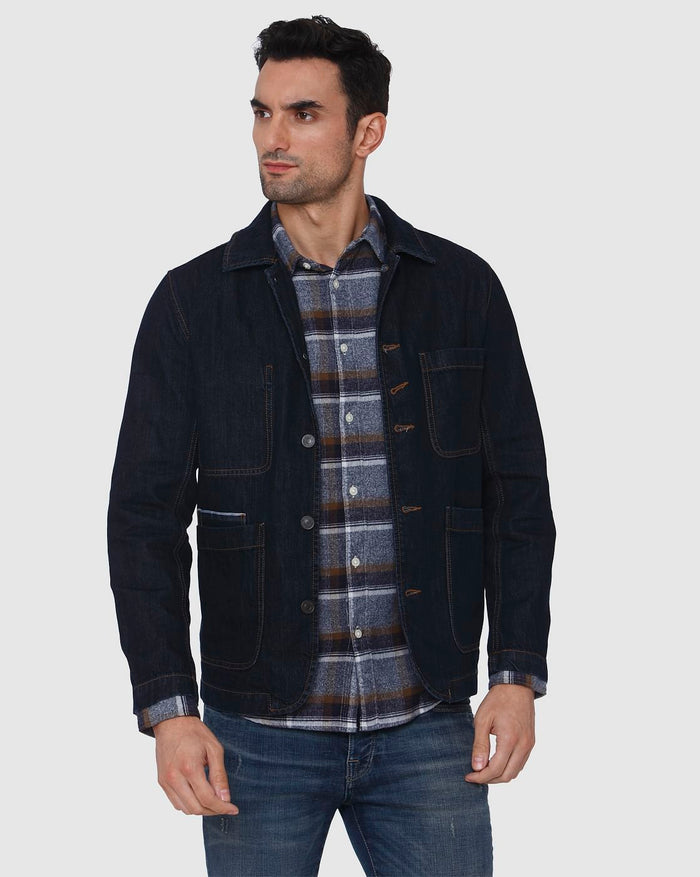Blue Worker Jacket