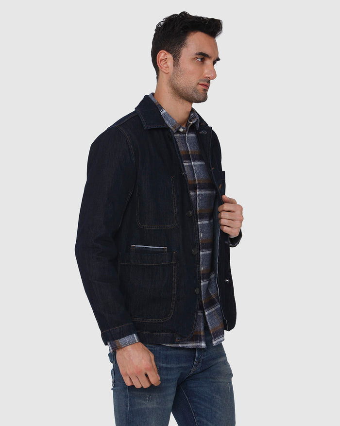 Blue Worker Jacket
