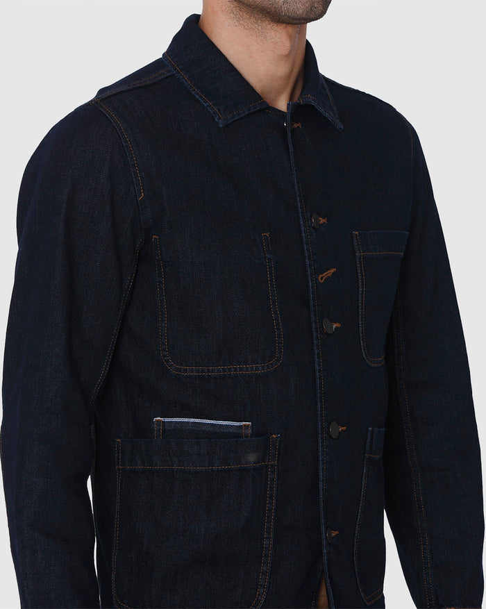 Blue Worker Jacket