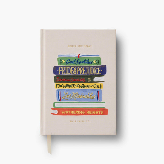 Book Club Embroidered Book Journal - The New York Public Library Shop