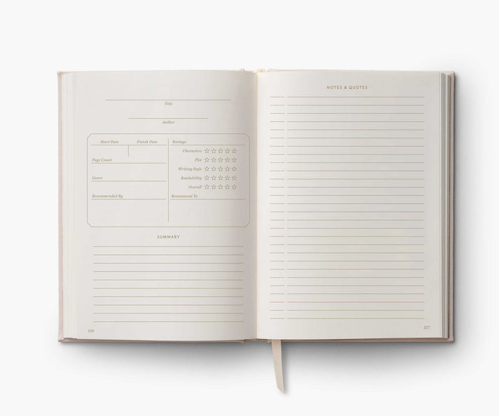 Book Club Embroidered Book Journal - The New York Public Library Shop