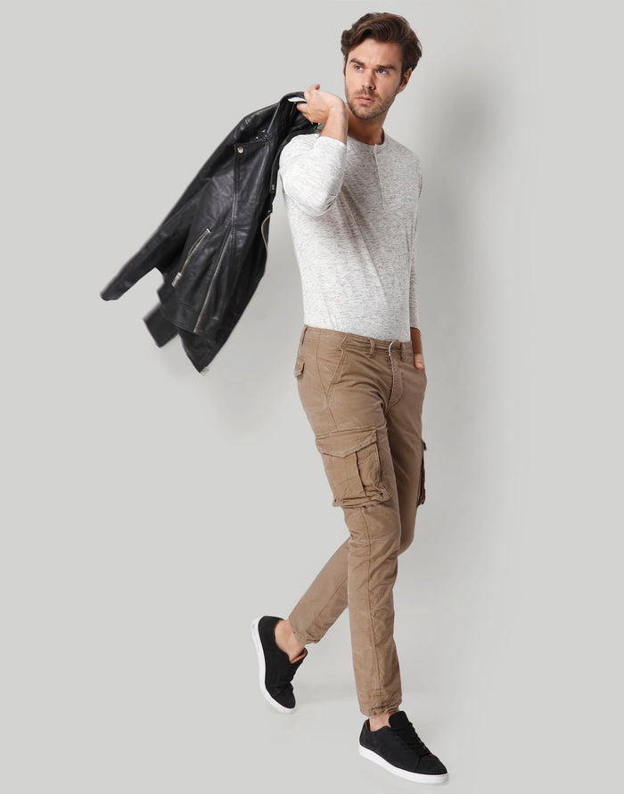 Brown Cargo Pants