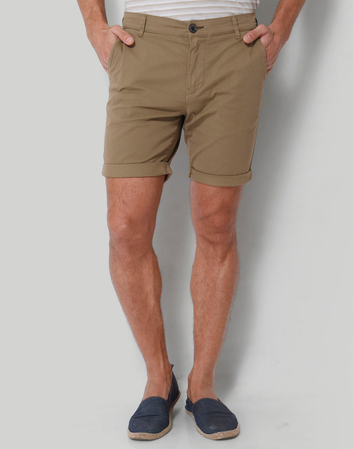 Brown Chino Shorts