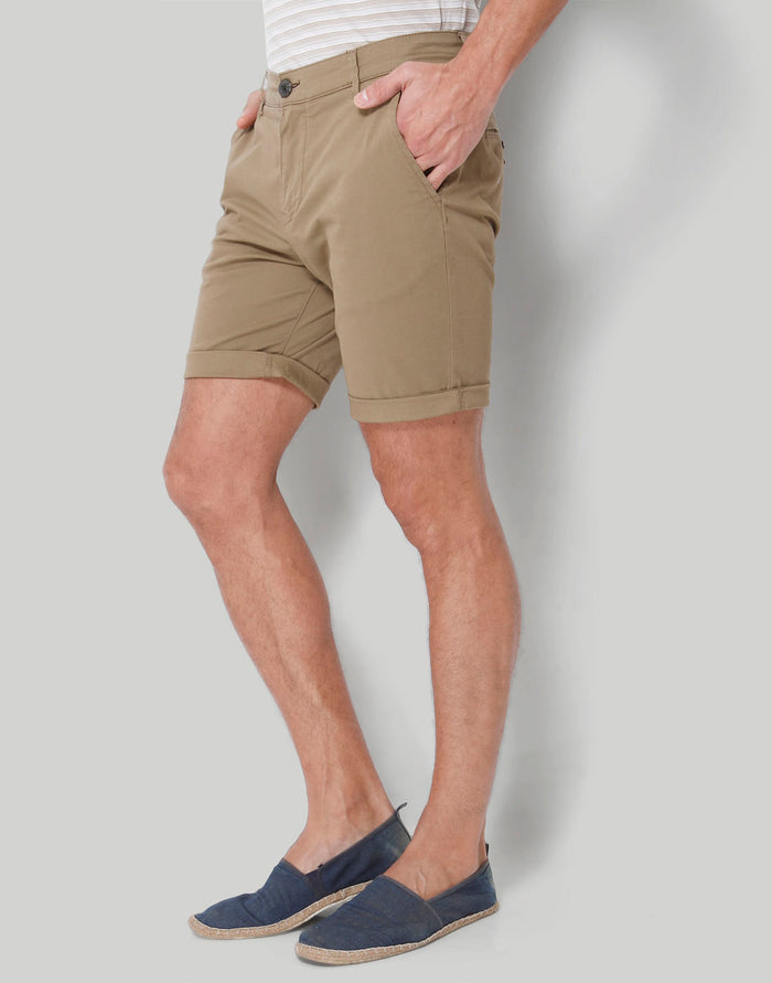 Brown Chino Shorts