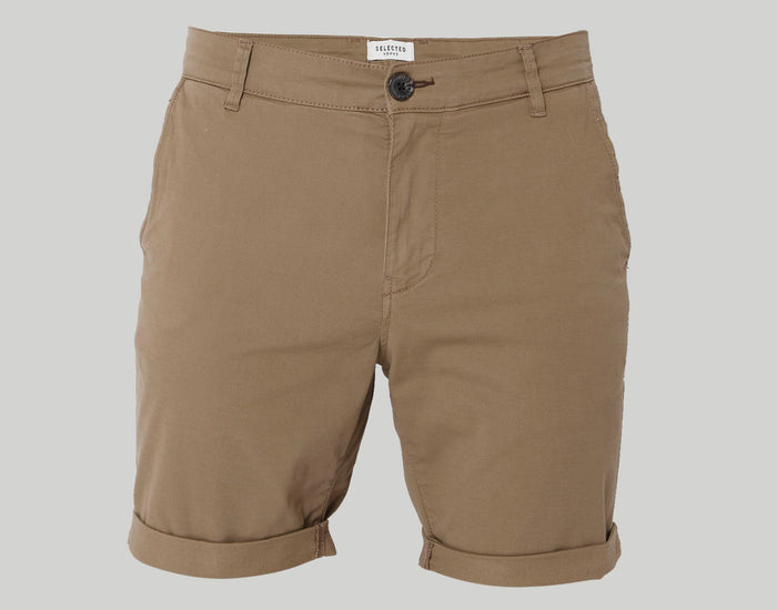 Brown Chino Shorts