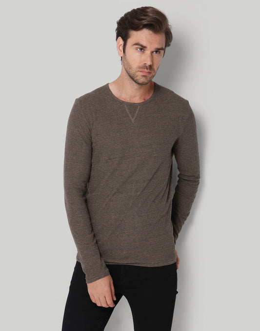 Brown Crew Neck T-Shirt