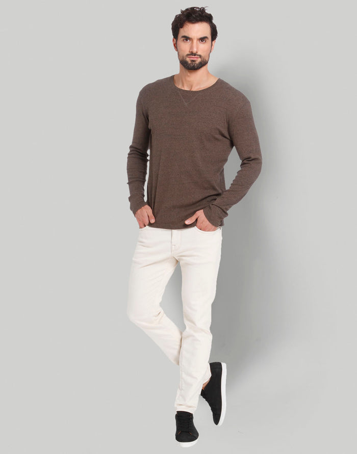 Brown Crew Neck T-Shirt