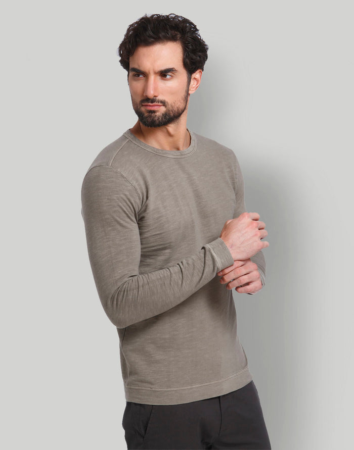 Brown Crew Neck T-Shirt