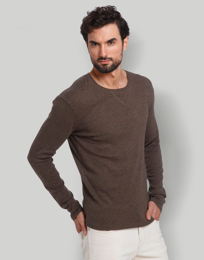 Brown Crew Neck T-Shirt