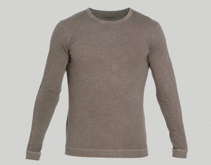 Brown Crew Neck T-Shirt