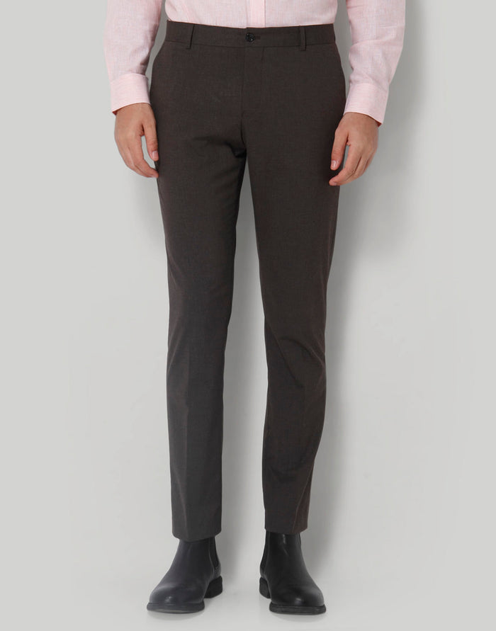 Brown Formal Trousers