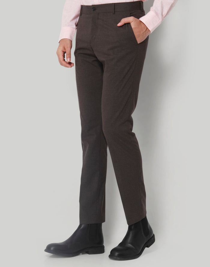 Brown Formal Trousers
