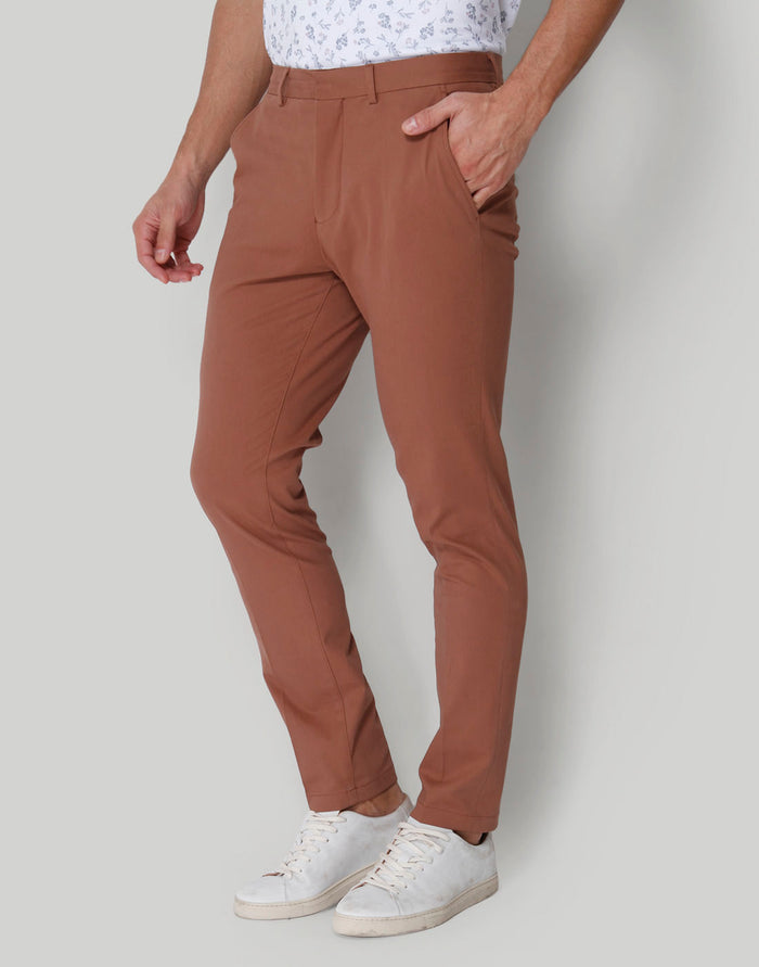 Brown Formal Trousers