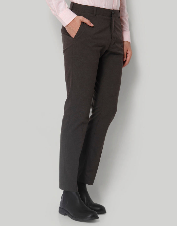 Brown Formal Trousers