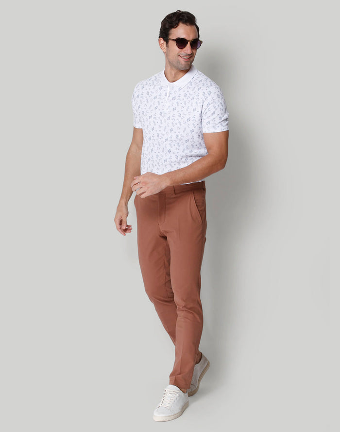 Brown Formal Trousers