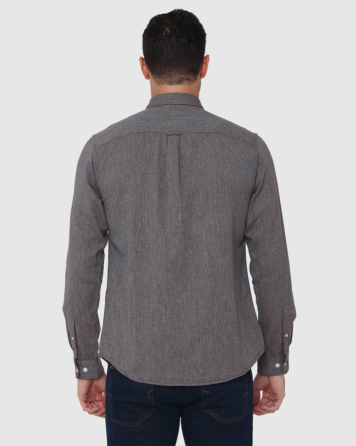 Brown Full Sleeves Shirt