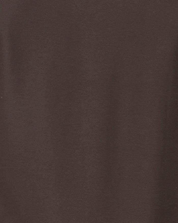 Brown Polo Neck T-Shirt