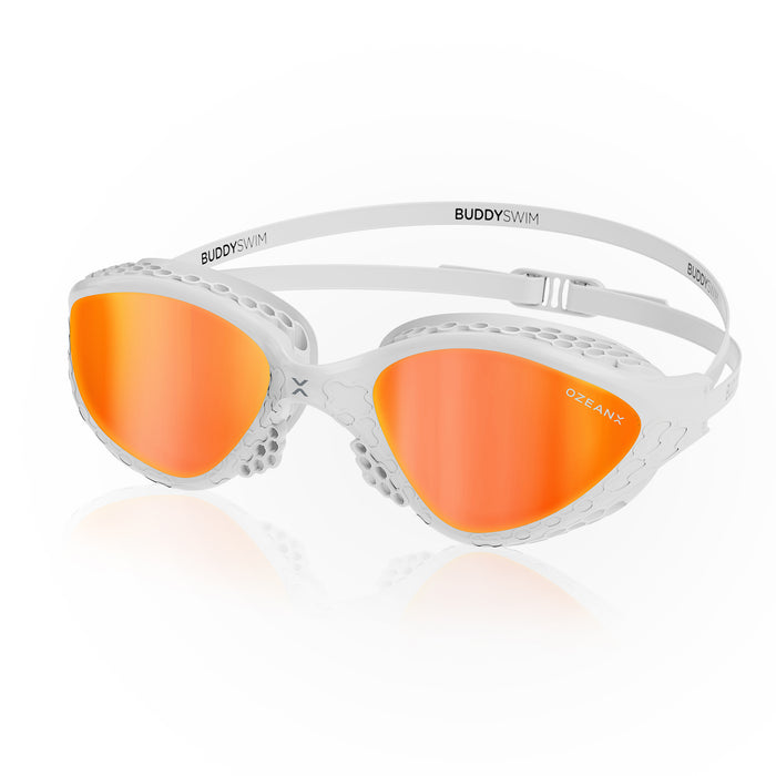 White / Orange Mirror