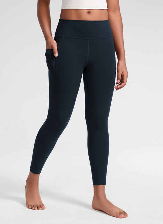CRZ YOGA Girl's Active Sports Yoga Lounge Butterluxe Yoga Leggings True Navy