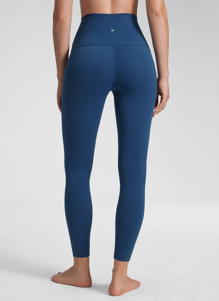 CRZ YOGA Women's Lounge Super High Rise Butterluxe Yoga Leggings 25'' French Navy