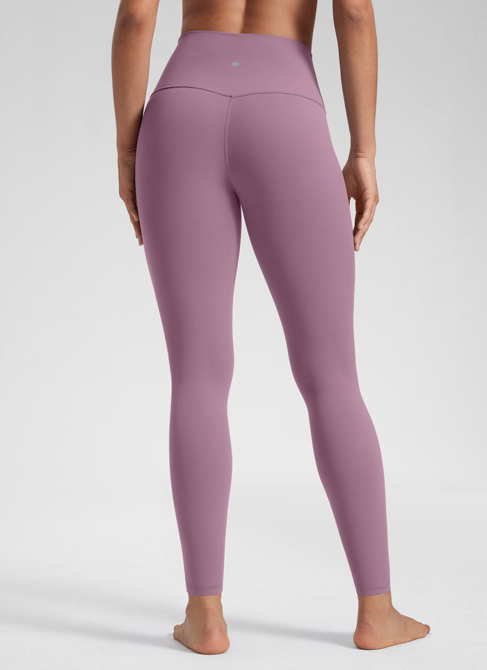 CRZ YOGA Women's Yoga Lounge High Rise Butterluxe Yoga Leggings 28'' Light Lavender