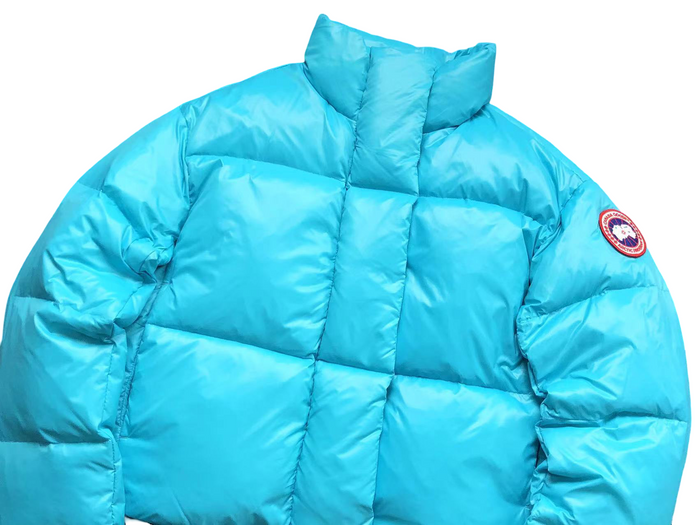 Canada Goose Cypress Cropped Down Jacket Blue