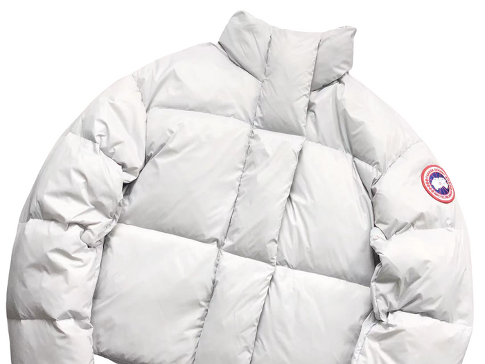 Canada Goose Cypress Cropped Down Jacket Grey