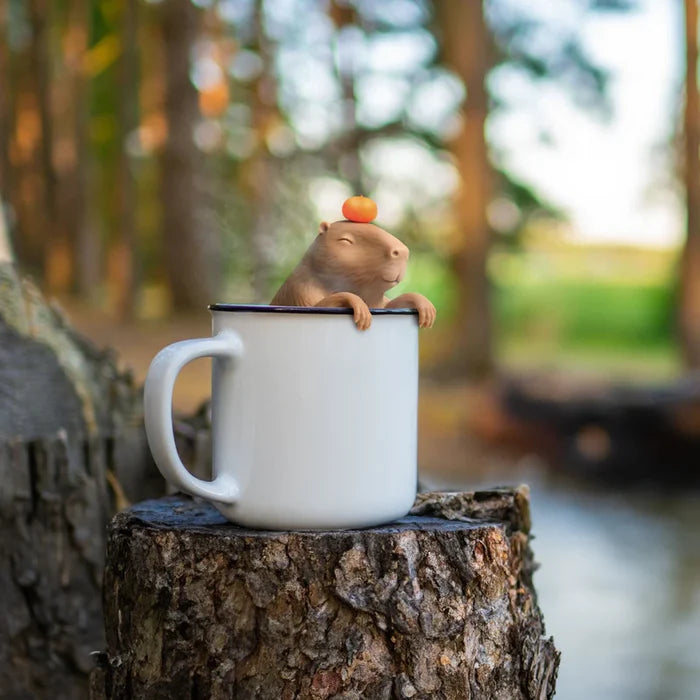 Capybarahhh Tea Infuser - The New York Public Library Shop