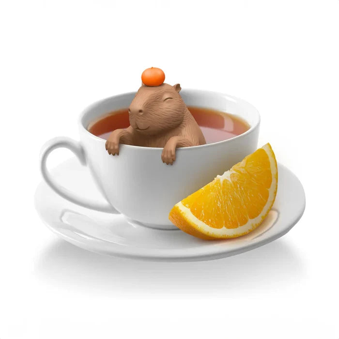 Capybarahhh Tea Infuser - The New York Public Library Shop