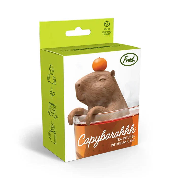 Capybarahhh Tea Infuser - The New York Public Library Shop