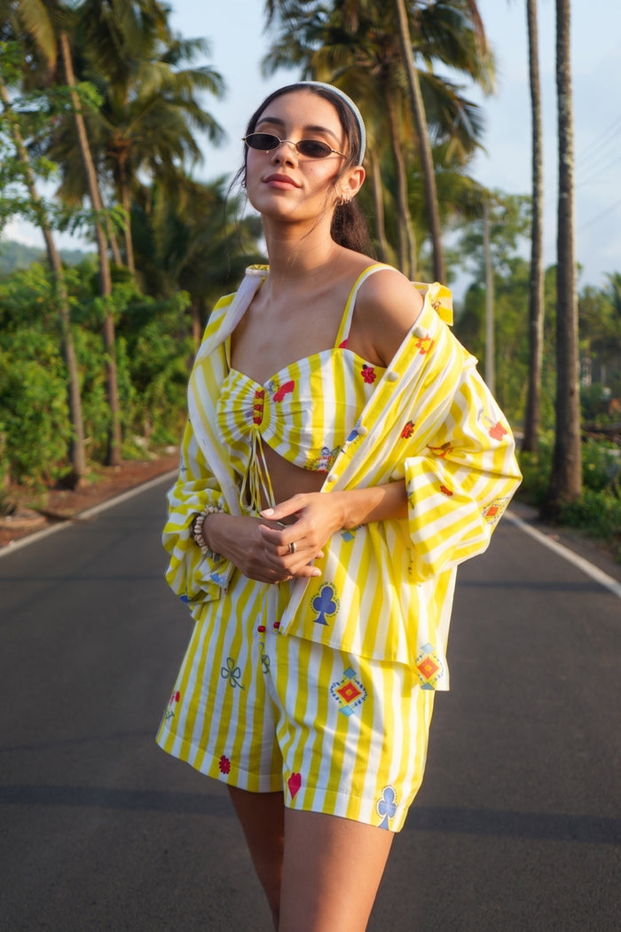 Printed co ord set women