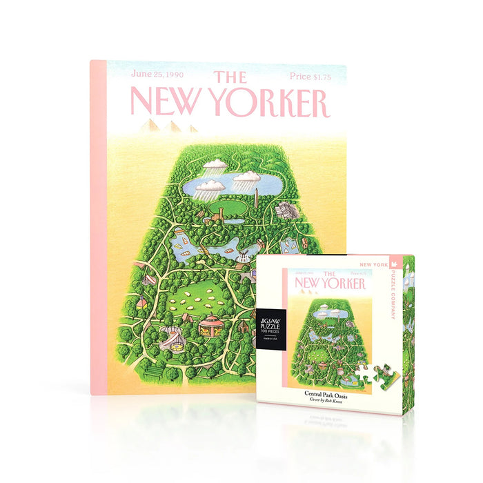 Central Park Oasis Mini New Yorker Puzzle - The New York Public Library Shop