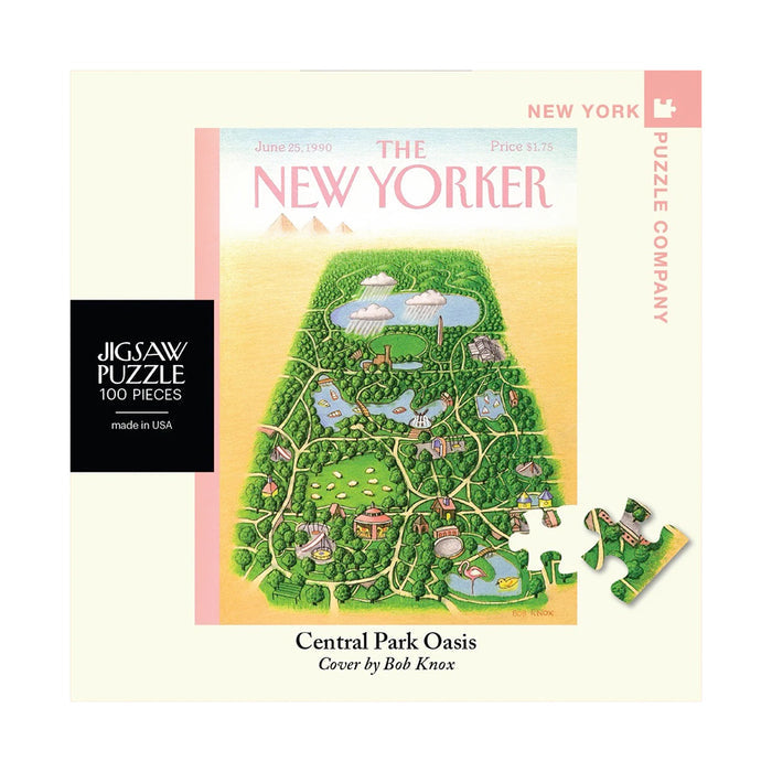 Central Park Oasis Mini New Yorker Puzzle - The New York Public Library Shop