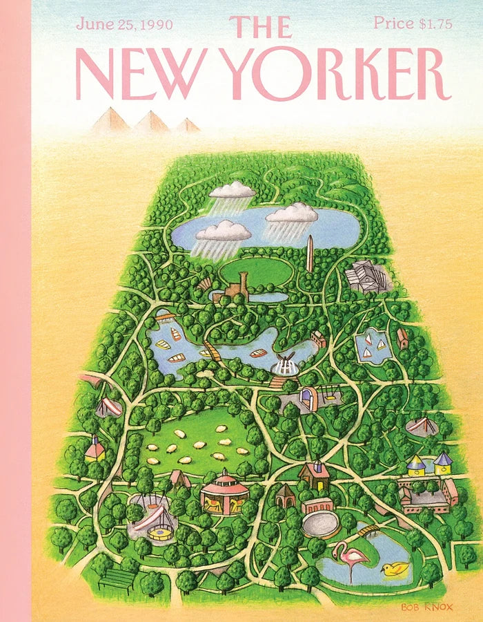 Central Park Oasis Mini New Yorker Puzzle - The New York Public Library Shop