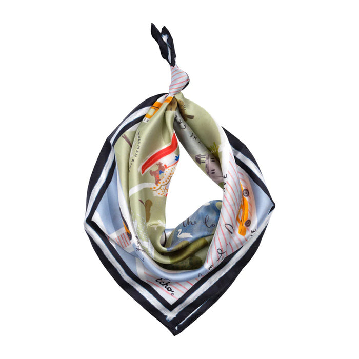 Central Park Silk Bandana - The New York Public Library Shop