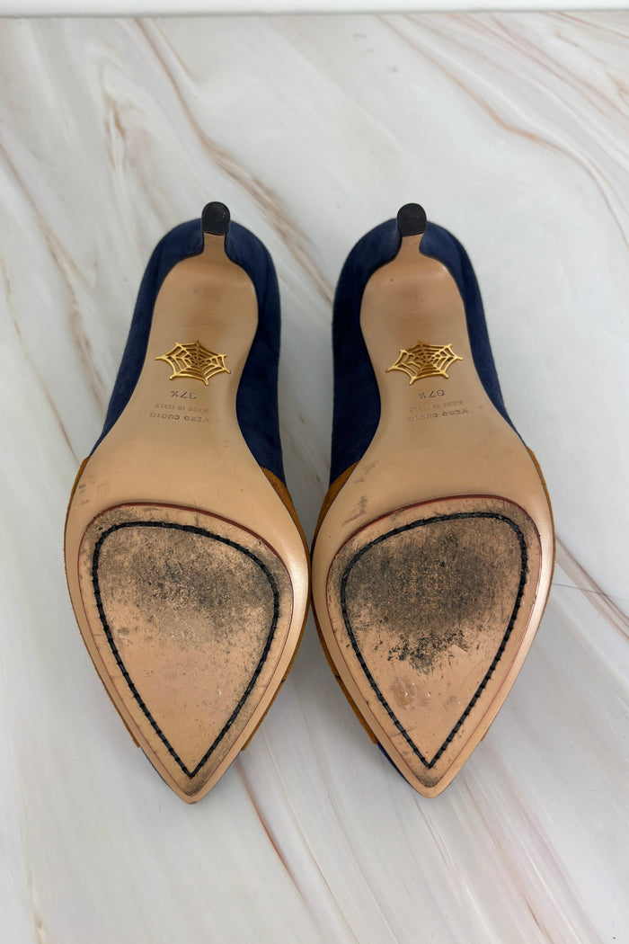 Charlotte Olympia 'Crowned Lady' Pumps Circa 2010s