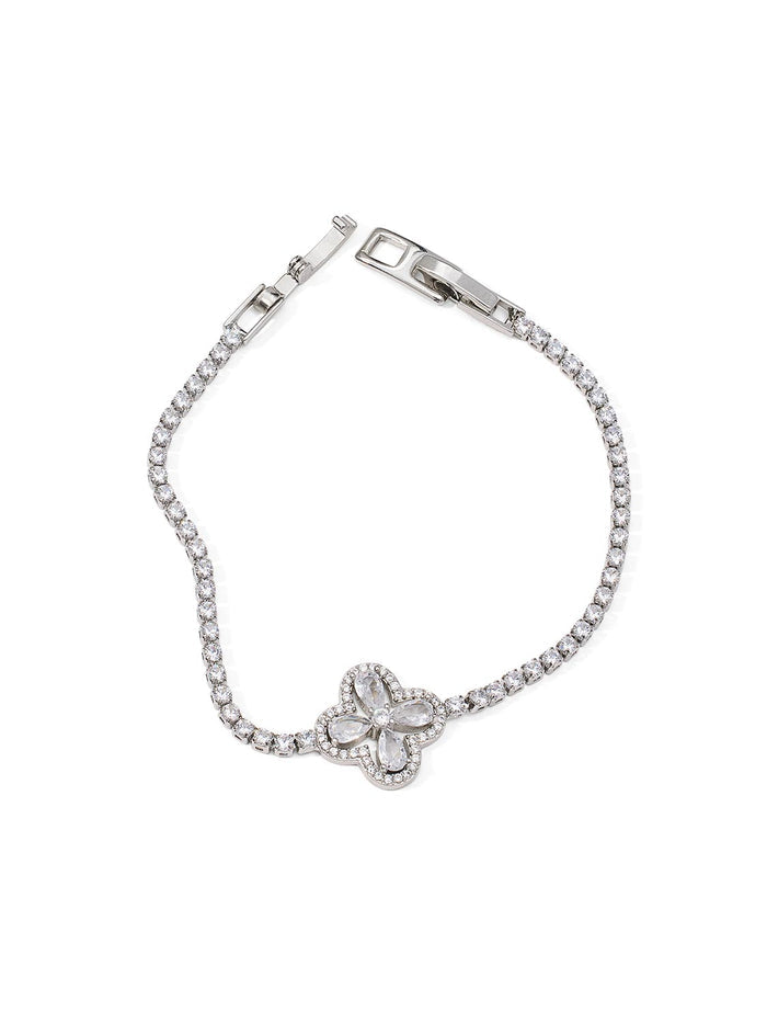 Clover Gem Bracelet