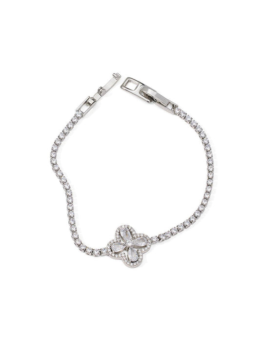Clover Gem Bracelet