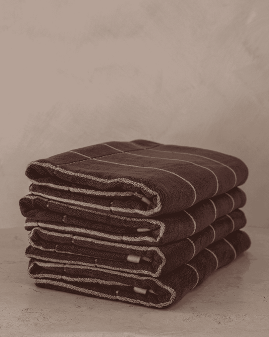 Coco bamboo cotton bath towel, Sand Society