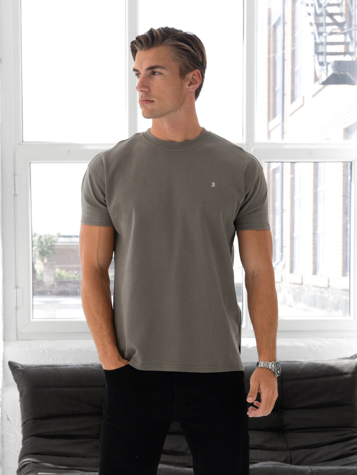 Conrad Relaxed Anchor T-Shirt - Safari Green