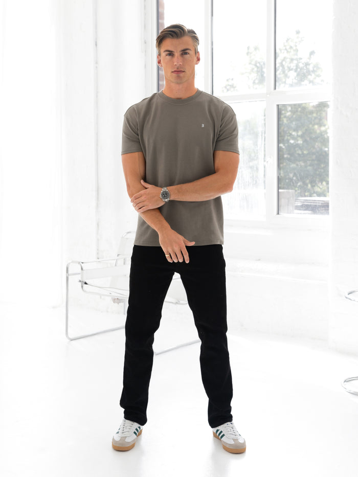 Conrad Relaxed Anchor T-Shirt - Safari Green