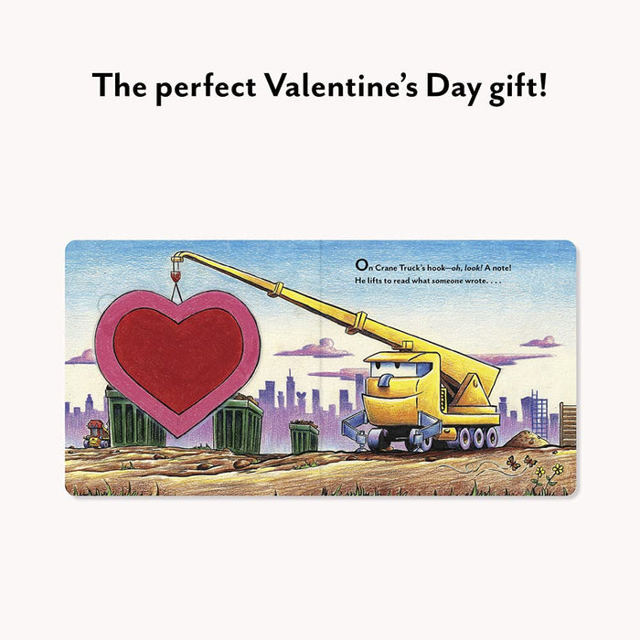 Construction Site You're Just Right: A Valentine Lift-The-Flap Book