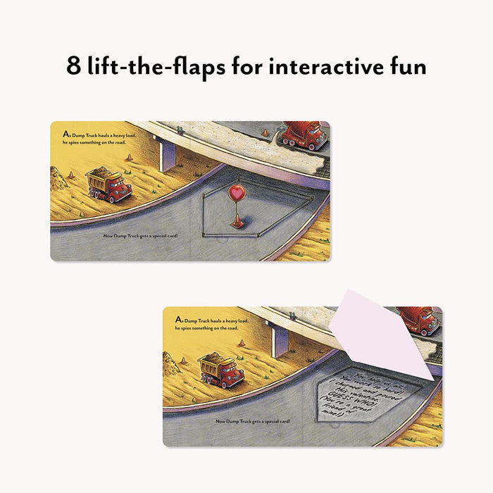 Construction Site You're Just Right: A Valentine Lift-The-Flap Book